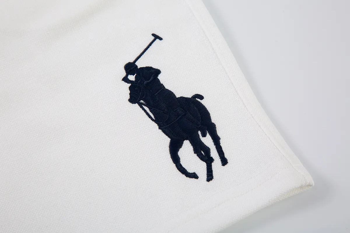 【 】 ：26216# ：White/Gray/Khaki/Light Blue/ /Black White/ Size：S XL Ralph Lauren/ Classic Big-Pony 21S ✅ ✅ RL/ Breathable Same Style Classic Versatile ✅